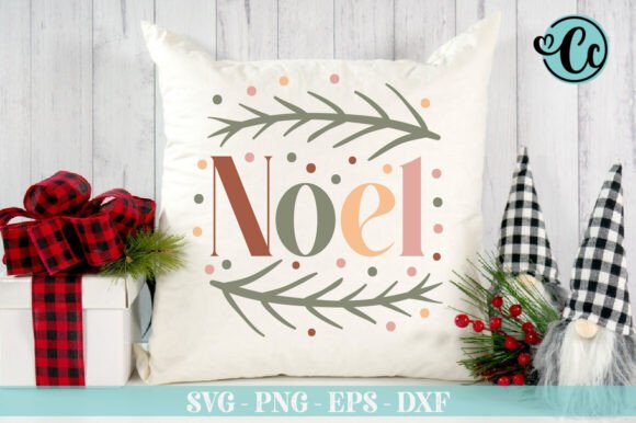 A Boho Christmas Graphic for Crafts and Branding