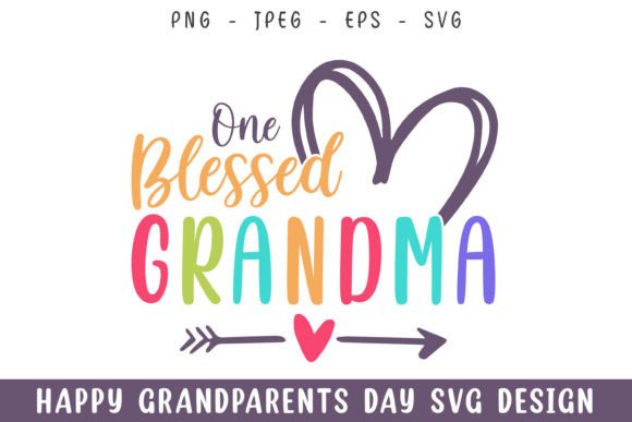 A Designer's Review: One Blessed Grandma SVG for Craft Projects