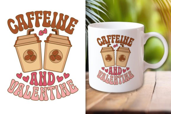 Caffeine Valentine Graphics for Craft and Content Creators