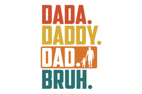 Father's Day SVG Design: Dada Daddy Review
