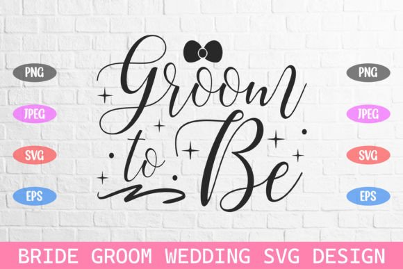 Graphic Assets for Crafting Wedding Bride & Groom Designs
