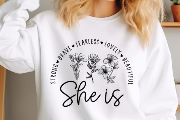 Mother's Day SVG: She is Strong Design Review