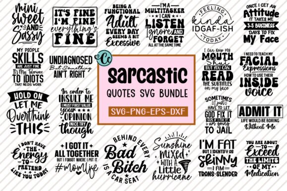 Reviewing the Sarcastic SVG Bundle for Crafts & Graphics